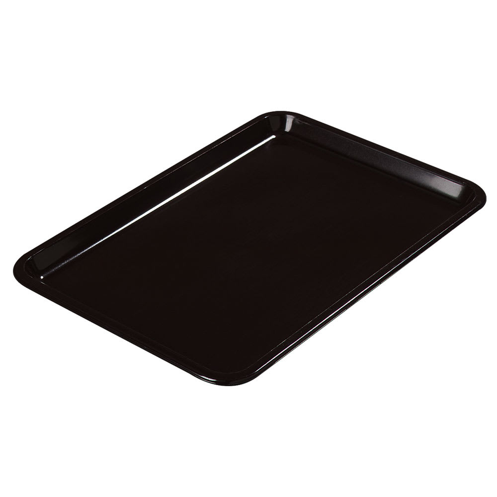 Carlisle Rectangular Standard Tip Tray - 6 1/2" x 4 1/2", Black (302203)