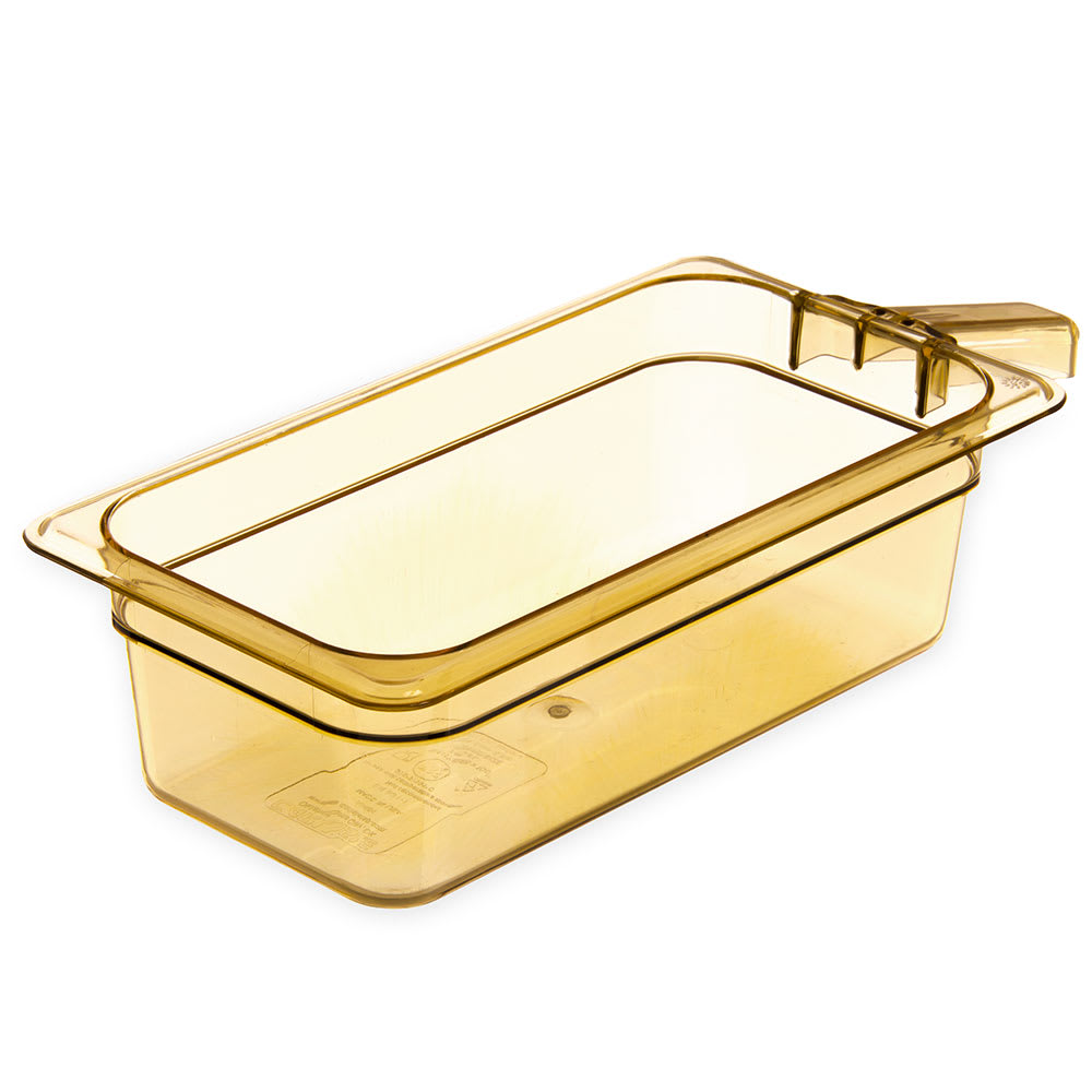 Carlisle 4"D Third Size High Temp Food Pan - Stackable (30861H13)