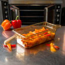 Carlisle 4"D Third Size High Temp Food Pan - Stackable (30861HH13) thumbnail 4