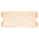 Carlisle 1/3 Size High Heat Drain Shelf - Amber (3087013) thumbnail 2