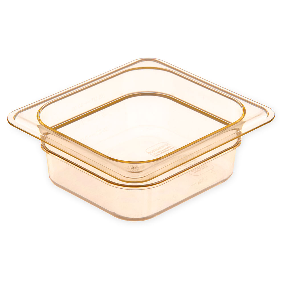 Carlisle 4"D Quarter Size High Temp Food Pan - Stackable (3088113)