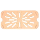 Carlisle 1/4 Size High Heat Drain Shelf - Amber (3089513) thumbnail 2