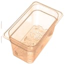 Carlisle 1/4 Size High Heat Drain Shelf - Amber (3089513) thumbnail 3