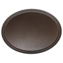 Carlisle Oval Griptite™ 2 Serving Tray - 31" x 24", Fiberglass, Brown (3100GR2076) thumbnail 2