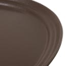Carlisle Oval Griptite™ 2 Serving Tray - 31" x 24", Fiberglass, Brown (3100GR2076) thumbnail 3