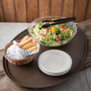 Carlisle Oval Griptite™ 2 Serving Tray - 31" x 24", Fiberglass, Brown (3100GR2076) thumbnail 5