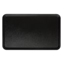 Carlisle Rectangular Griptite™ 2 Serving Tray - 21" x 13", Fiberglass, Black (3253GR2004) thumbnail 2