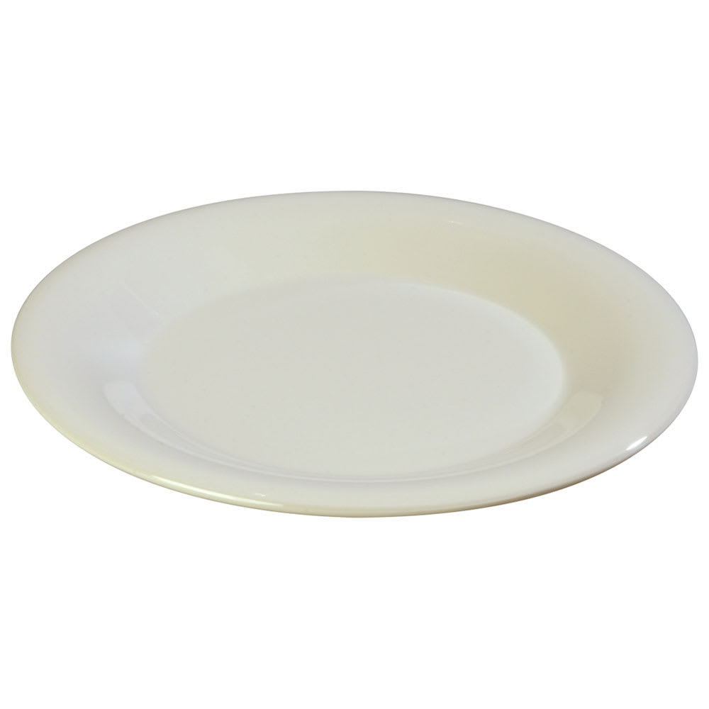 Carlisle 6 1/2" Round Melamine Pie Plate, Bone (3301842)