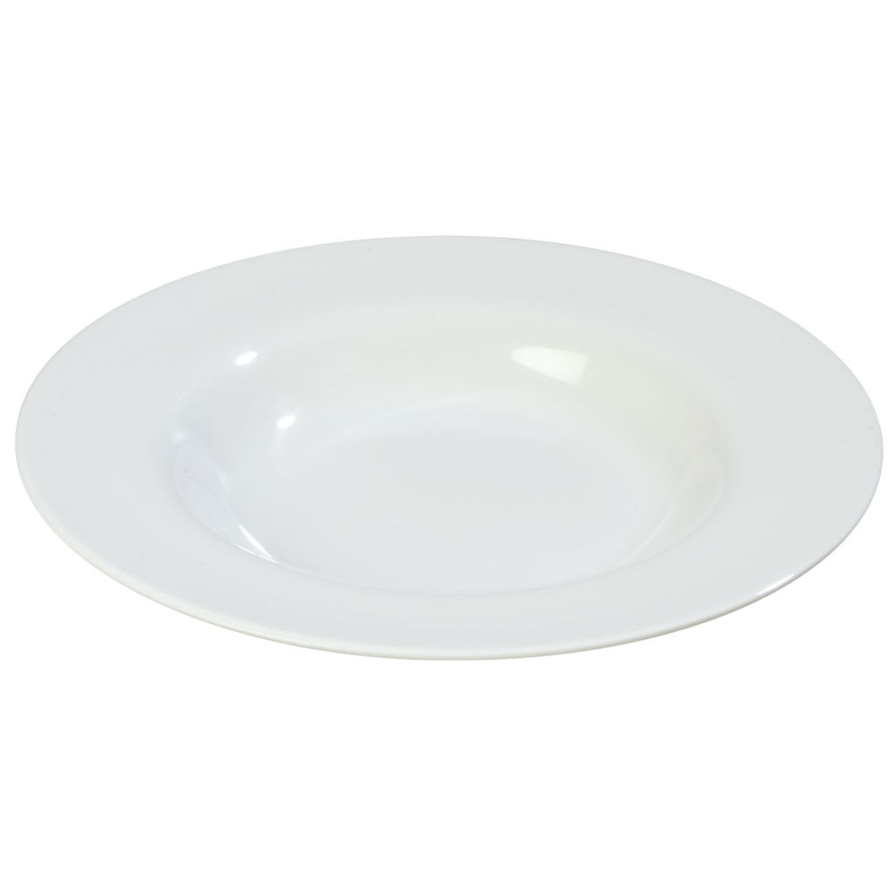 Carlisle 20 oz Round Melamine Salad/Pasta Bowl, White (3303002)