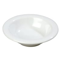 Carlisle 4 1/2 oz Round Melamine Fruit Bowl, Bone (3304242) thumbnail 5