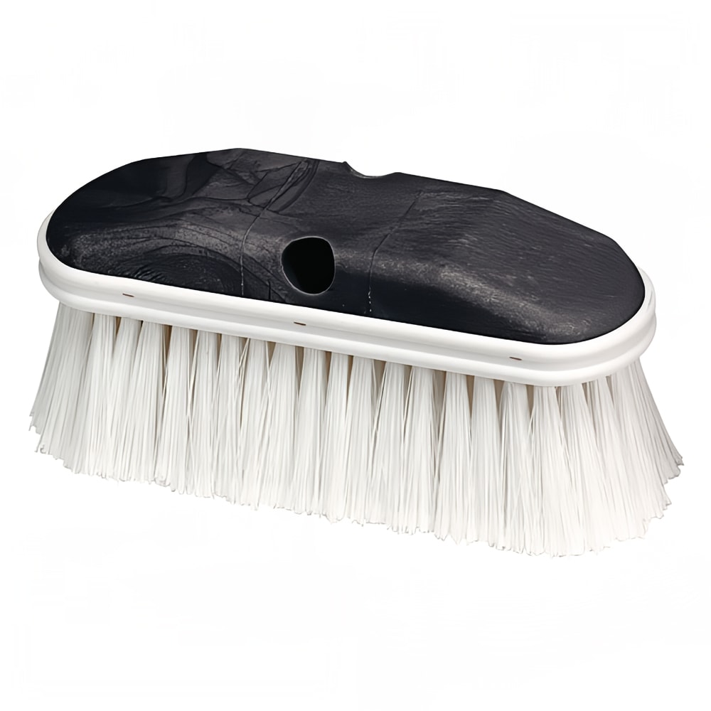 Carlisle 9" Vehicle Wash Brush - Poly/Plastic, White (36120902)