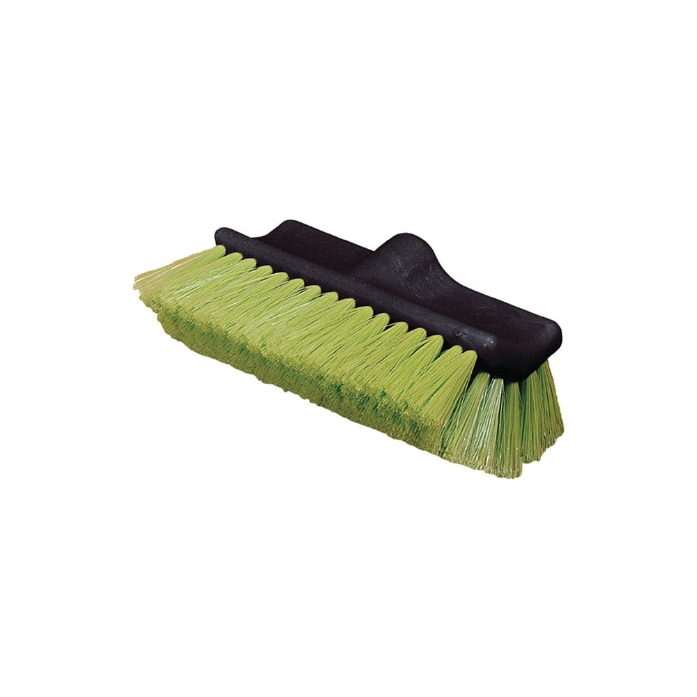 Carlisle 10" Flo-Thru Vehicle Wash Brush - Nylex/Plastic, Green (36129775)
