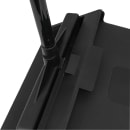 Carlisle 12" Duo-Pan Lobby Dust Pan - Metal Handle, Black (36141003-1) thumbnail 4