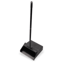 Carlisle 12" Lobby Dust Pan for 3686100, 3685914 & 3686003 - 30" (2) Piece Handle, Black (36142003) thumbnail 4