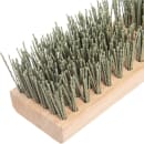 Carlisle 10" Baseboard Scrub Brush - Nylon/Hardwood, Black (3619100) thumbnail 5