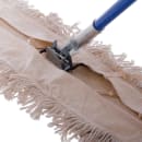 Carlisle 60"L Flo-Pac® Dust Mop Handle w/ Connector, Blue Vinyl Over Metal (36201300) thumbnail 4