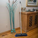 Carlisle 18" Floor Sweep with Handle - Plastic Block, Squeegee, Blue (3621961814) thumbnail 8