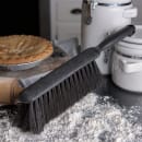 Carlisle 8" Counter/Bench Brush - Horsehair/Plastic, Gray/Black (3622503) thumbnail 5