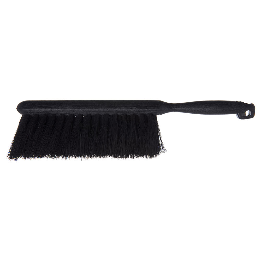 Carlisle 8" Counter/Bench Brush - Tampico/Plastic, Black (3625903)