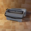 Carlisle 6 gal Microfiber Squeegee Bucket - Polypropylene, Gray (363301923) thumbnail 2