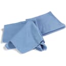 Carlisle 16" Square Fine Polishing Cloth - Microfiber, Suede Finish, Blue (3633314) thumbnail 5