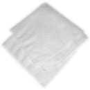 Carlisle 16" Square Microfiber Cleaning Cloth - Suede Finish, White (3633402) thumbnail 4