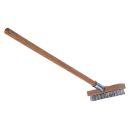 Carlisle 30" Oven/Grill Brush - Stainless/Wood (36372500) thumbnail 3