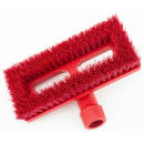 Carlisle 8" Swivel Scrub® Floor Brush Head Only w/ Red Poly Bristles (3638831EC05) thumbnail 3