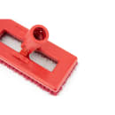 Carlisle 8" Swivel Scrub® Floor Brush Head Only w/ Red Poly Bristles (3638831EC05) thumbnail 4