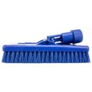 Carlisle 8" Swivel Scrub® Floor Brush Head Only w/ Blue Poly Bristles (3638831EC14) thumbnail 2