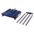 Carlisle 9" Multi-Surface Duo-Sweeper - Low Profile, 42" Handle, Blue (3639914) thumbnail 5