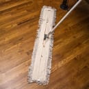 Carlisle 48" Flo-Pac® Dust Mop Head Only w/ Cut Ends, White (364754800) thumbnail 4