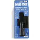 Carlisle 8" Swivel Scrub Floor Brush Head - Nylon/Plastic, Blue (36530014) thumbnail 5