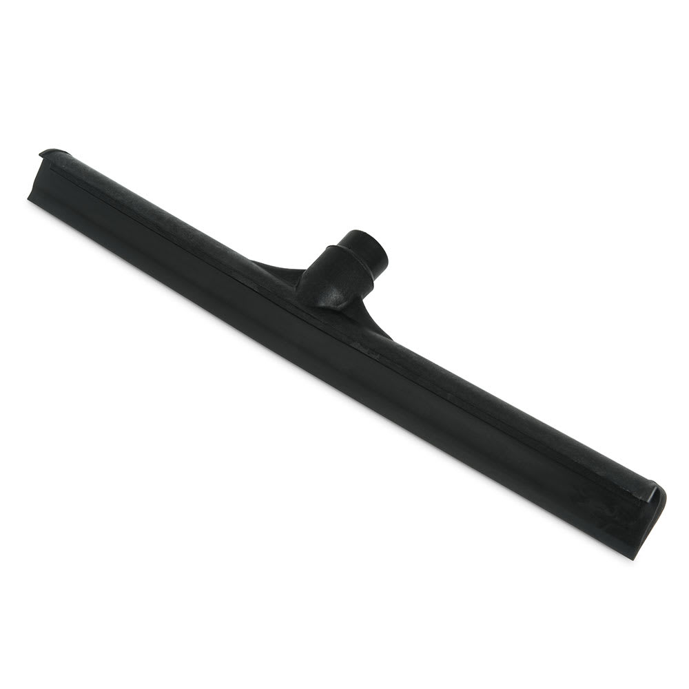 Carlisle 20" Floor Squeegee Head - Straight, Foam Rubber Blade, Black (3656703)
