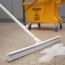 Carlisle 24" Floor Squeegee Head - Straight, Foam Rubber Blade, White (3656802) thumbnail 5