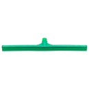 Carlisle 24" Floor Squeegee Head - Straight, Foam Rubber Blade, Green (3656809) thumbnail 2