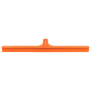 Carlisle 24" Floor Squeegee Head - Straight, Foam Rubber Blade, Orange (3656824) thumbnail 2