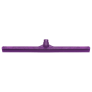 Carlisle 24" Floor Squeegee Head - Straight, Foam Rubber Blade, Purple (3656868) thumbnail 2
