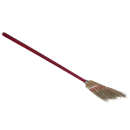 Carlisle 40"L Flo-Pac® Lobby Broom w/ Straight Corn Bristles & Red Handle (368200) thumbnail 2