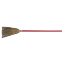 Carlisle 40"L Flo-Pac® Lobby Broom w/ Straight Corn Bristles & Red Handle (368200) thumbnail 3