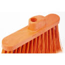 Carlisle Duo-Sweep® Angled Broom Head w/ Orange Flagged Polyester Bristles (36867EC24) thumbnail 2
