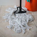 Carlisle Wet Mop Head - #16, Cut End, 4 Ply Rayon Yarn, White (369066B00) thumbnail 5