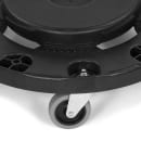 Carlisle Round Plastic Trash Can Dolly w/ Raised Center & 250 lb Capacity (3691003) thumbnail 3