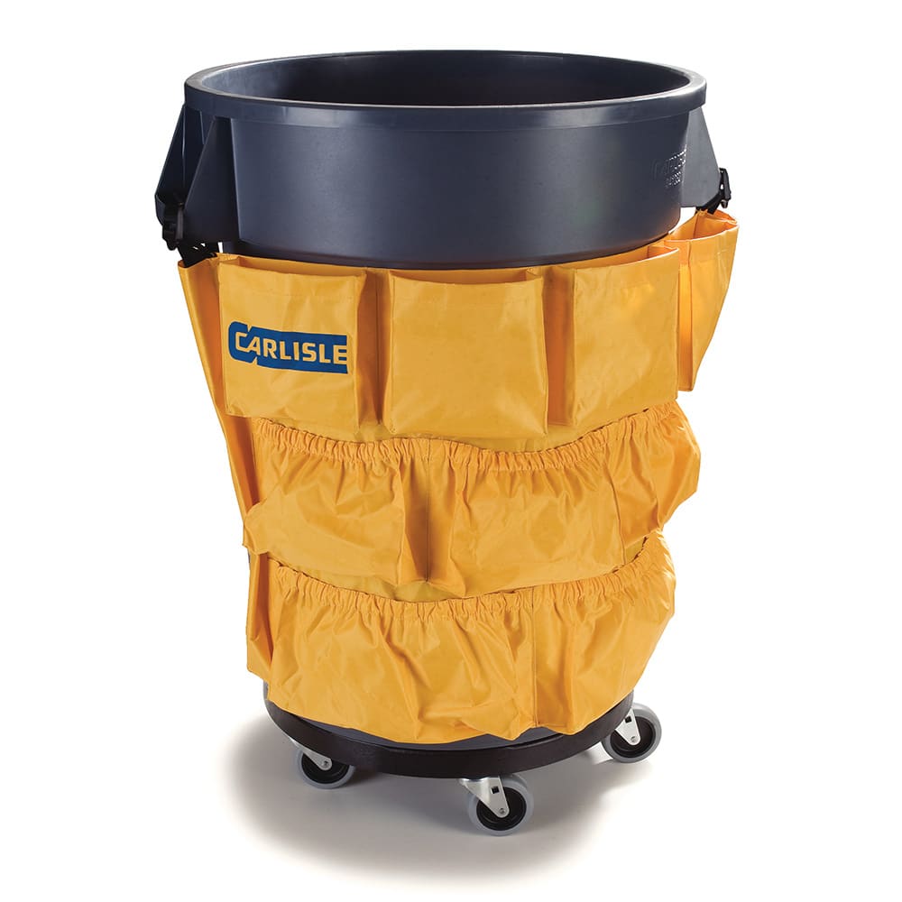 Carlisle Waste Container Tool Caddy Bag - Nylon, Yellow (3691704)