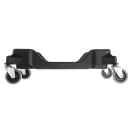 Carlisle Rectangular TrimLine™ Trash Can Dolly for 15 & 23 gal Cans, Black (36921003) thumbnail 2