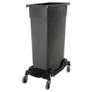 Carlisle Rectangular TrimLine™ Trash Can Dolly for 15 & 23 gal Cans, Black (36921003) thumbnail 5