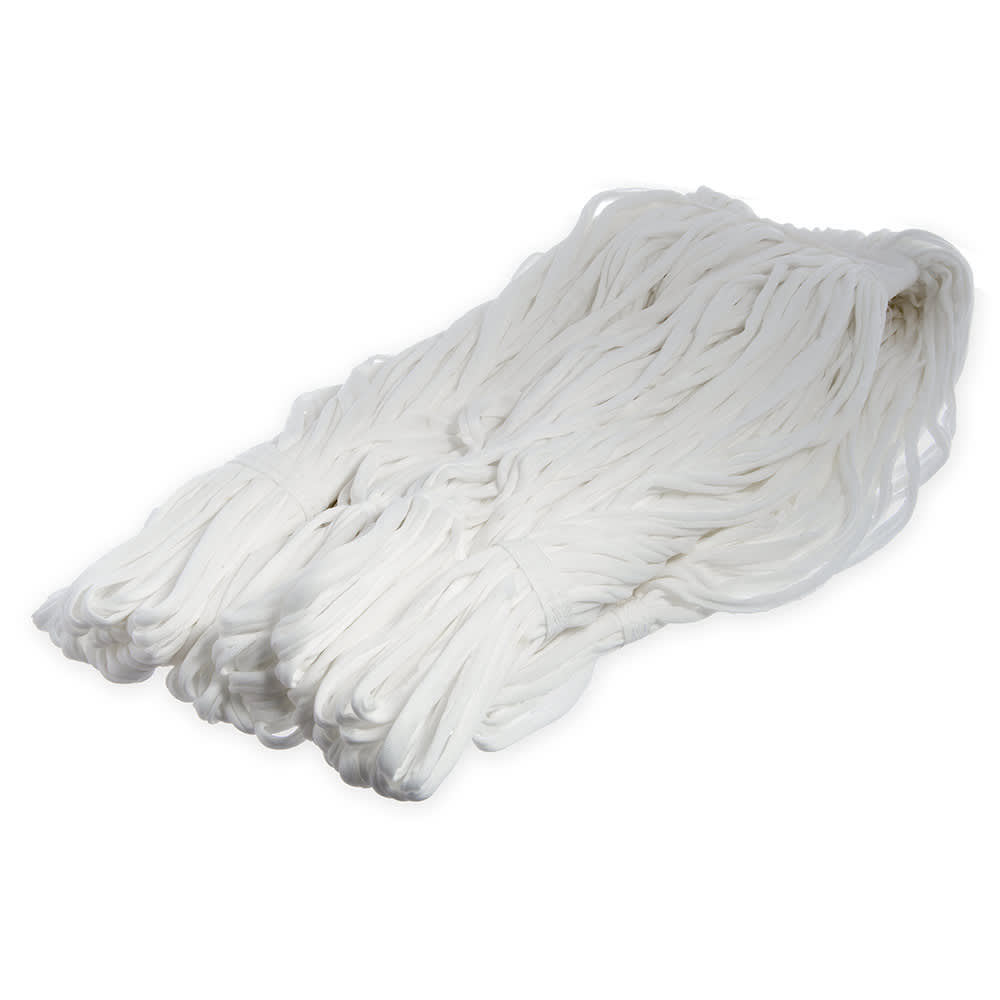 Carlisle Rough n’ Ready™ Surface Mop - Medium Rough, White (36932000)