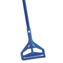 Carlisle 60" Quick-Change Mop Handle - Plastic/Fiberglass, Blue (36937500) thumbnail 2