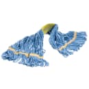 Carlisle Wet Mop Head - 4 Ply Synthetic/Cotton Yarn Blend, Blue/Yellow (369442B14) thumbnail 2