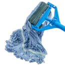 Carlisle Wet Mop Head - 4 Ply Synthetic/Cotton Yarn Blend, Blue/Green (369448B14) thumbnail 4